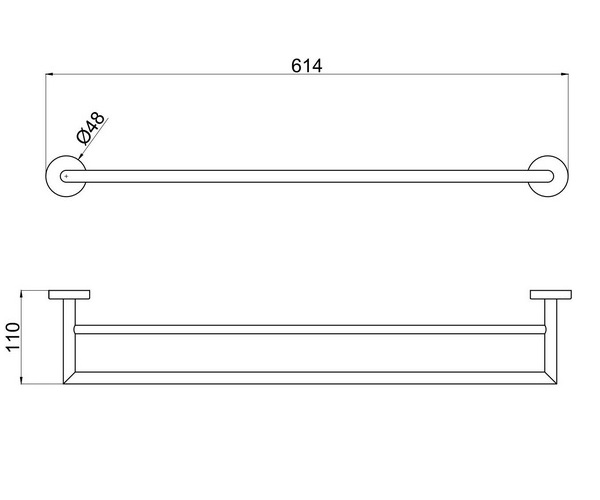 полотенцедержатель ALLEN BRAU PRIORITY